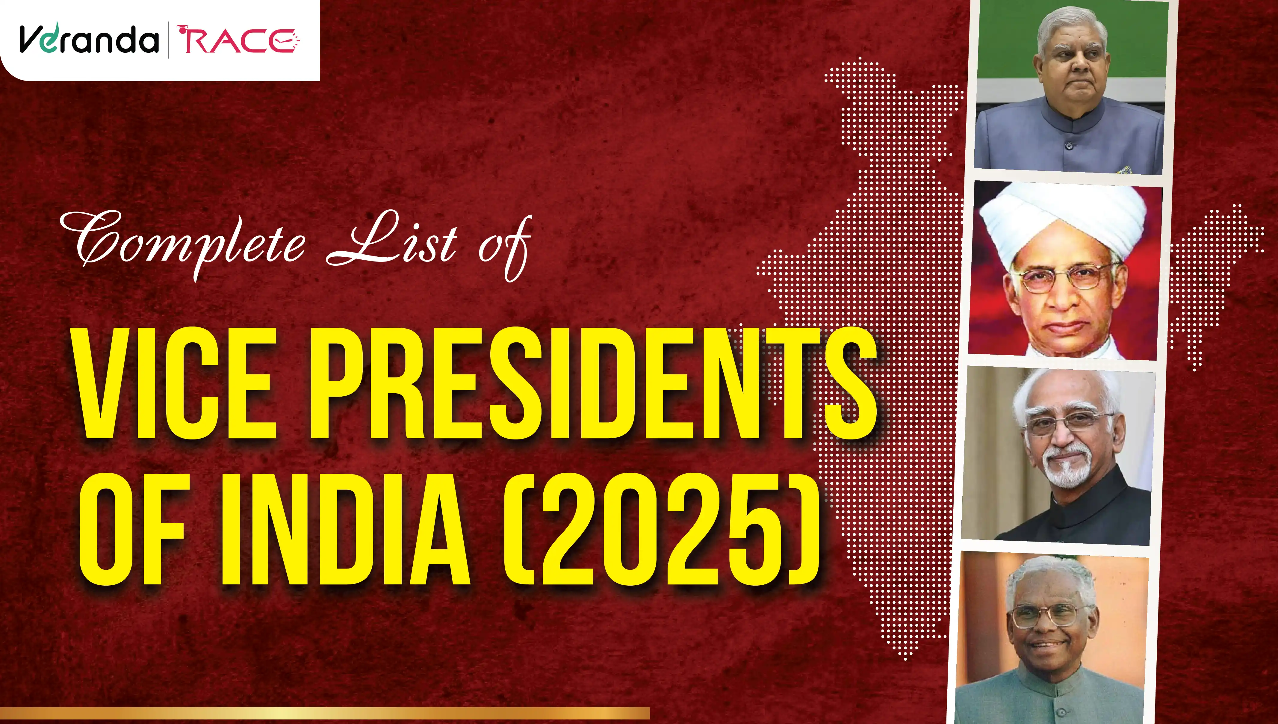 List of Vice Presidents of India from 1952 to 2026: Tenure, Powers, Functions & Important Facts
